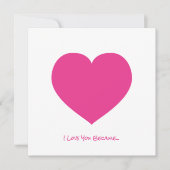 ピンクハート 愛してる理由は... ラブノート特別仕様 カード (正面)