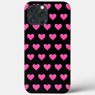 ピンクハート – 愛 – カスタム色 iPhone 13 PRO MAXケース