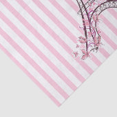 ピンクハート&蝶パリエッフェルタワーパーティー 薄葉紙 (詳細)