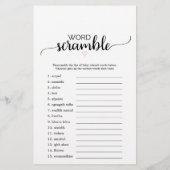 ピンクハート |黒い書道ママまたはパパのゲーム (裏面)