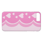 ピンクハート Case-Mate iPhoneケース (裏面(横))