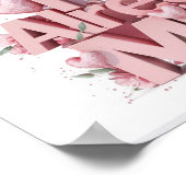 *~*ピンクハートAp85アトラクション顕示法 ポスター (角)