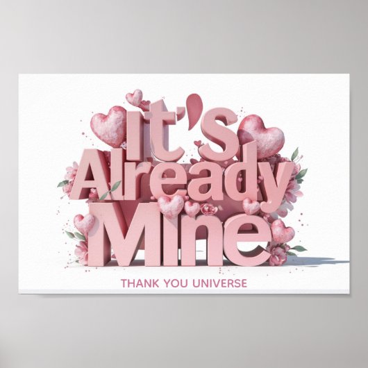 *~*ピンクハートAp85アトラクション顕示法 ポスター (正面)