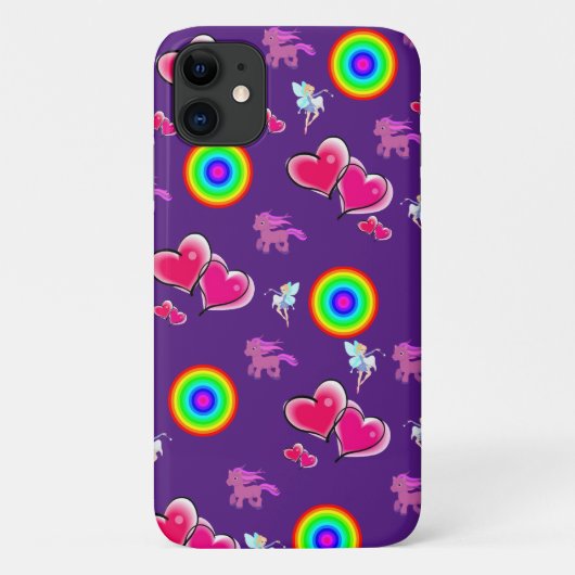 ピンクハートIphoneケース Case-Mate iPhoneケース (裏面)