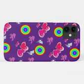 ピンクハートIphoneケース Case-Mate iPhoneケース (裏面(横))