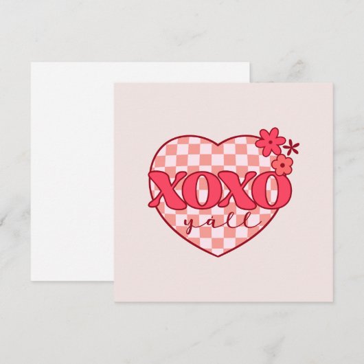 ピンクハートXoxoハグとキス (正面/裏面)