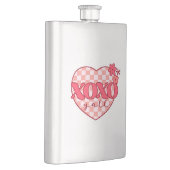 ピンクハートXoxoハグとキス フラスク (右)