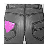 ピンクハ離れンキー タイル (正面)