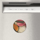 ピンクバイオリンとギター マグネット (インサイチュ (食洗機))