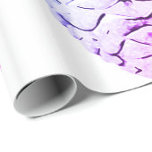 ピンクバイオレットピネコーンラッピング紙 ラッピングペーパー (ロールコーナー)