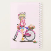 ピンクバイク付きガールプランナー プランナー手帳 (裏面)