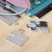 ピンクバイシクルアットマウイシュガーショップラハイナ ジグソーパズル (側面)