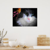 ピンクバイドジョニール ポスター (キッチン)