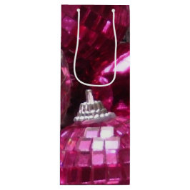 ピンクバウブル抱き枕ワイン ワインギフトバッグ