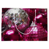 ピンクバウブル抱き枕 ラージペーパーバッグ (裏面)