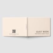 ピンクバケーションレンタルQRコードコメントゲストブック ゲストブック (全面)