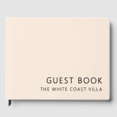 ピンクバケーションレンタルQRコードコメントゲストブック ゲストブック (正面)