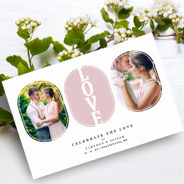 ピンクバジェットラブ結婚引用文の2枚コラージュ