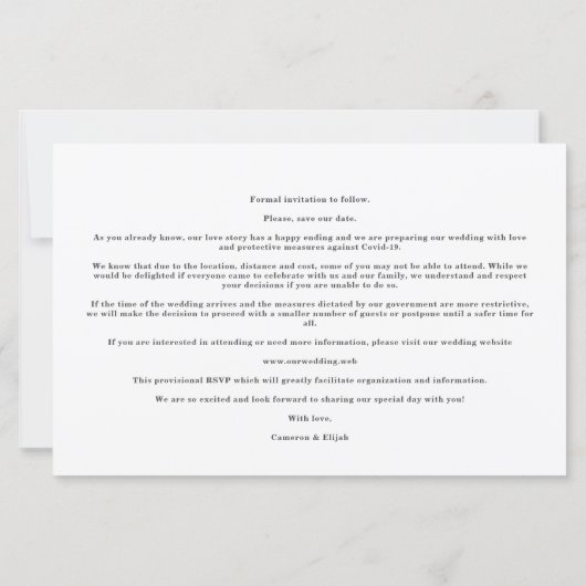 ピンクバジェットラブ結婚引用文の2枚コラージュ (裏面)