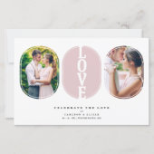 ピンクバジェットラブ結婚引用文の2枚コラージュ (正面)