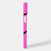 ピンクバスケットボールカスタム選手ナンバースポーツ Case-Mate iPhoneケース (裏面 / 右)