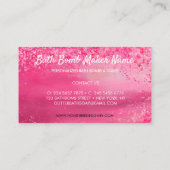 ピンクバス爆弾 名刺 (裏面)