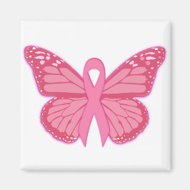 ピンクバタフライで マグネット