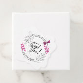 ピンクバタフライのご注文ありがとうございます フェイバータグ (インサイチュ)