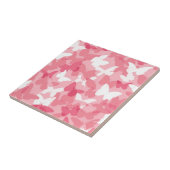 ピンクバタフライカモフラージュ タイル (側面)