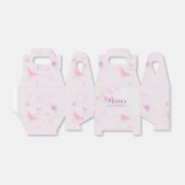 ピンクバタフライガールズ誕生日フライトボックス フェイバーボックス (折り畳みなし)