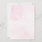 ピンクバタフライキンセアニラ招待状 招待状 (裏面)