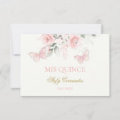 ピンクバタフライキンセアニラ サンキューカード (裏面)