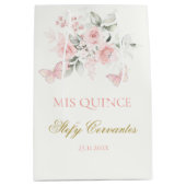 ピンクバタフライキンセアニラ ミディアムペーパーバッグ (正面)