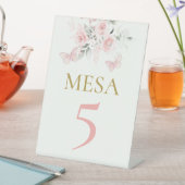 ピンクバタフライキンセアニラ 台座サイン (インサイチュ)