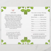 ピンクバタフライ写真葬儀記念事業 (裏面)