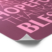 ピンクバタフライ確認ポスター ポスター (角)