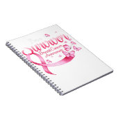 ピンクバタフライ私は生存乳癌である ノートブック (右側)