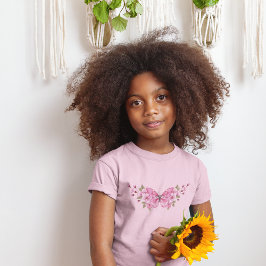 ピンクバタフライ(桜) Tシャツ