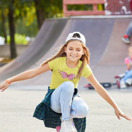 ピンクバタフライ(桜) Tシャツ