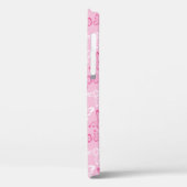 ピンクバタフライ Case-Mate iPhoneケース (裏面 / 左)