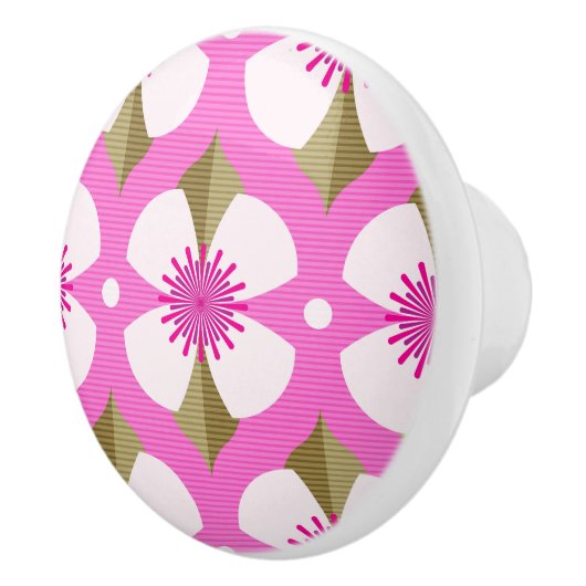 ピンクバターカップ セラミックノブ (右)