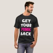 ピンクバックを取得 Tシャツ (正面フル)