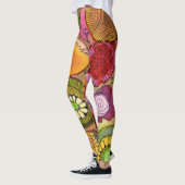 ピンクバックルレギンス レギンス (左)