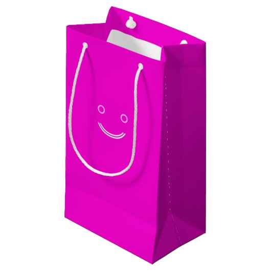 ピンクバッグ スモールペーパーバッグ (正面アングル)