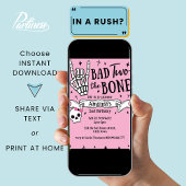 ピンクバッドツーザ・ボーンズ2歳 招待状