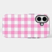 ピンクバッファロープレイドパターン Case-Mate iPhoneケース (裏面 (横))