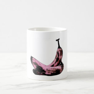 ピンクバナナカッコいいおもしろいユニーク コーヒーマグカップ