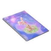 ピンクバニーの少女 ノートブック (右側)