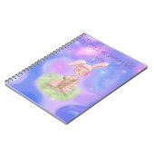 ピンクバニーの少女 ノートブック (左側)