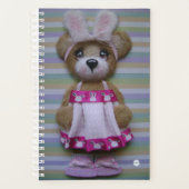 ピンクバニーイヤーティアベア プランナー手帳 (正面)